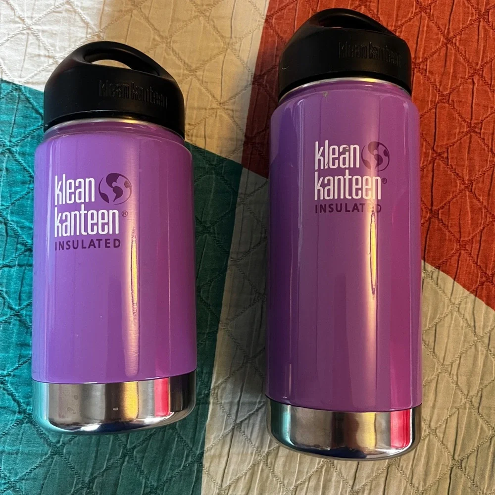 Set of 2 Klean Kanteen Insulated Bottles